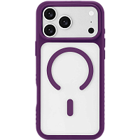 Чехол Rocket Frame Magsafe для iPhone 18 Pro (Burgundy)
